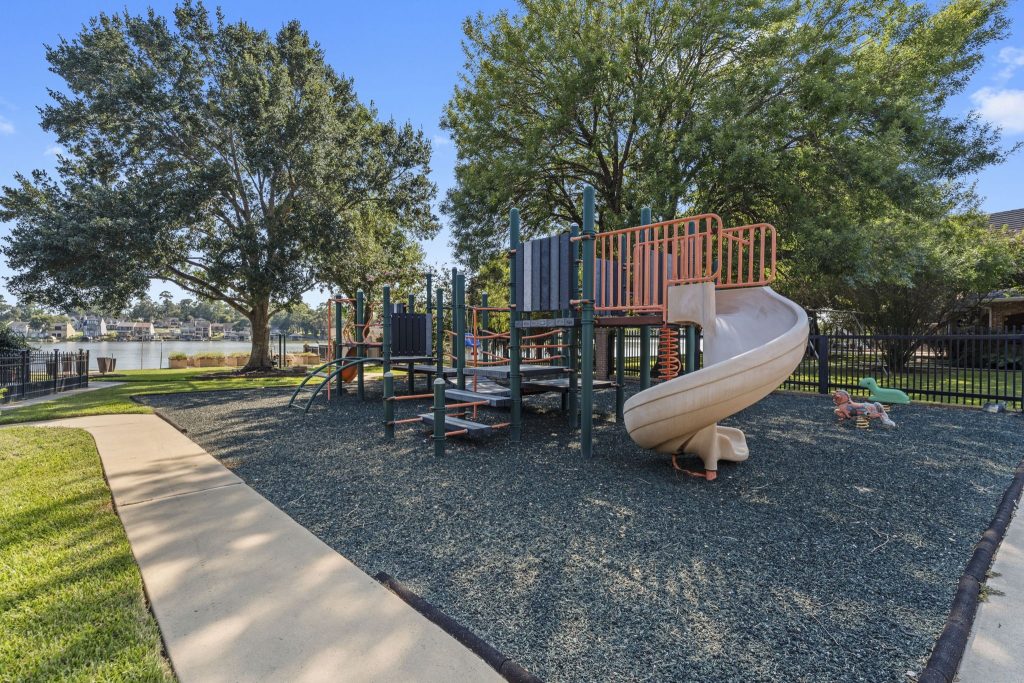 A Lake Conroe community park playground for children. 